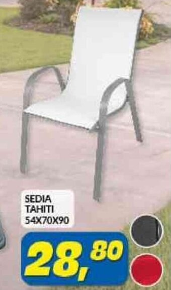 Risparmio Casa SEDIA TAHITI 54X70X90 offerta