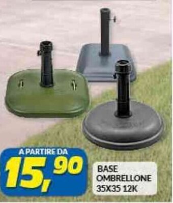 Risparmio Casa BASE OMBRELLONE 35X35 12K offerta