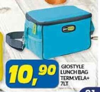 GIOSTYLE LUNCH BAG TERM.VELA+ 7LT
