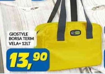 Risparmio Casa GIOSTYLE BORSA TERM VELA+ 12LT offerta