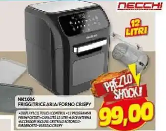 NK10006 FRIGGITRICE ARIA/FORNO CRISPY