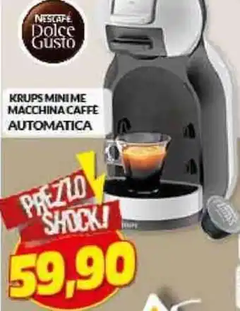 Risparmio Casa KRUPS MINIME MACCHINA CAFFE AUTOMATICA offerta