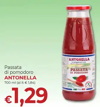 Supermercati Nonna Isa Passata di pomodoro ANTONELLA 700 ml offerta