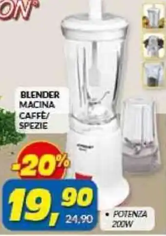 Risparmio Casa JOHNSON BLENDER MACINA CAFFE/ SPEZIE offerta