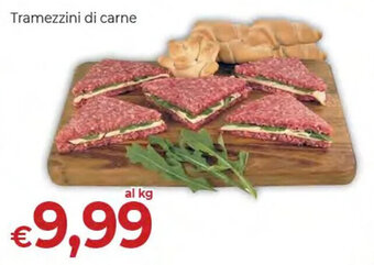 Supermercati Nonna Isa Tramezzini di carne offerta