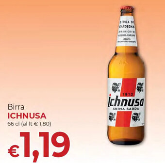 Birra ICHNUSA 66 cl