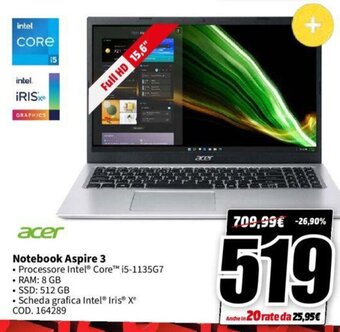acer Notebook Aspire 3