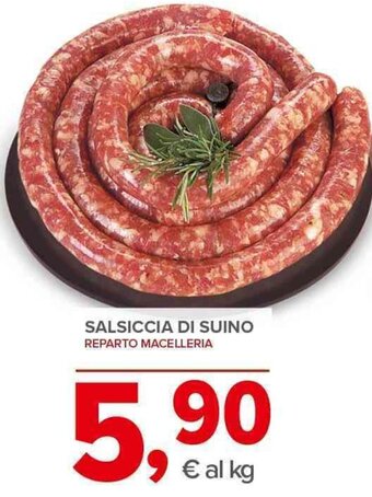 Todis SALSICCIA DI SUINO offerta