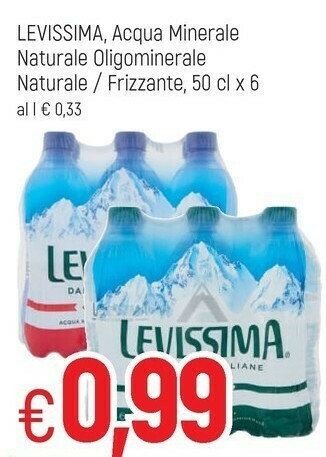 Famila Levissima Acqua offerta