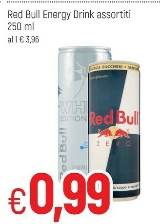 Famila Red bull Energy drink offerta