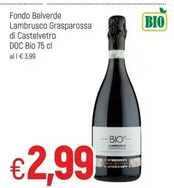 Famila Belverde Lambrusco offerta