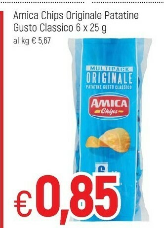 Famila Amica chips Patatine fritte offerta