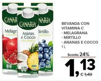 Todis BEVANDA CON VITAMINA C 1L offerta