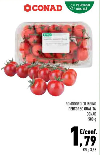Conad Margherita POMODORO CILIEGINO PERCORSO QUALITA' CONAD 500 g offerta