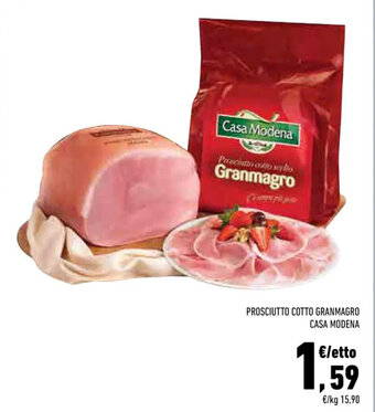 Conad Margherita PROSCIUTTO COTTO GRANMAGRO CASA MODENA offerta