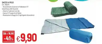 Famila Sacco a pelo offerta