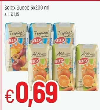 Famila Selex Succhi di frutta offerta