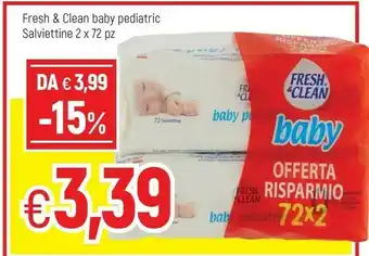 Famila Fresh & Clean Salviettine offerta