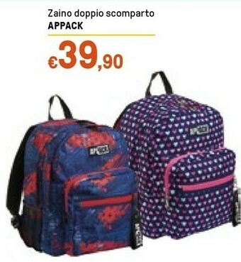 Iper La Grande Appack Zaino Doppio Scomparto offerta