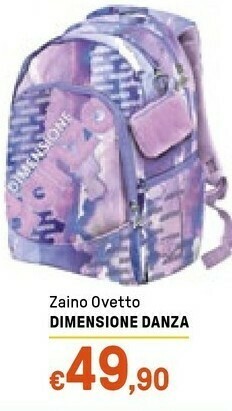 Dimensione Danza Zaino Ovetto