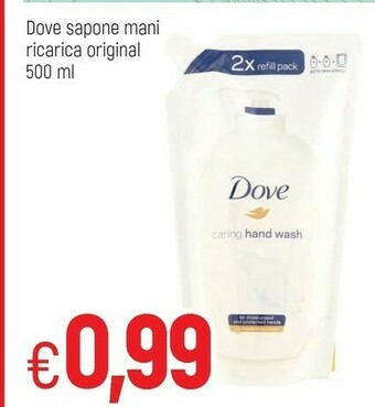 Famila Dove Sapone liquido offerta