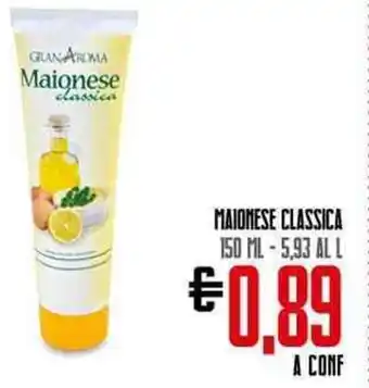 Todis MAIONESE CLASSICA 150 ML-5,93 AL L offerta