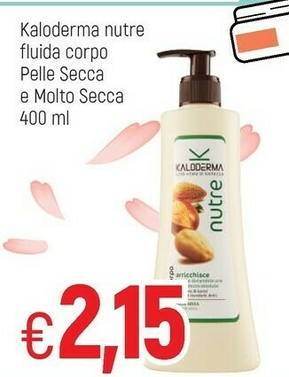 Famila Kaloderma Crema corpo offerta