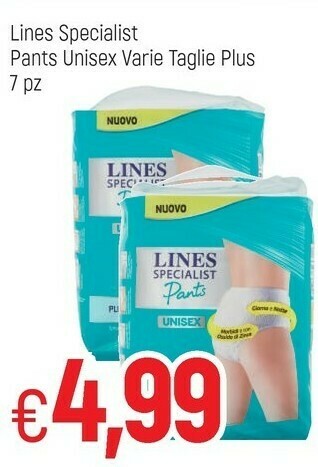 Famila Lines Assorbenti lines offerta