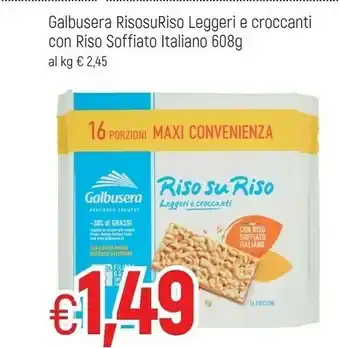 Famila Galbusera Crackers offerta