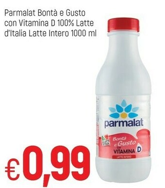 Famila Parmalat Latte parzialmente scremato offerta