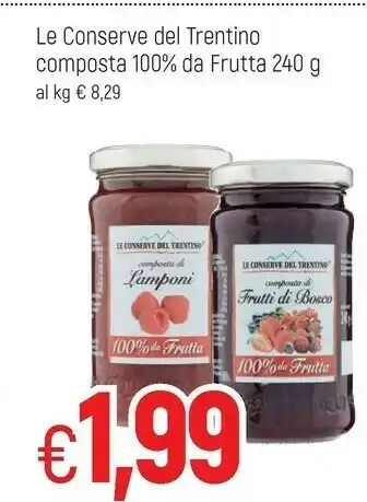 Famila Le conserve del trentino Marmellata offerta