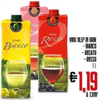 Todis VINO 1 L offerta