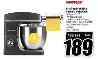 GFERRARI Kitchen Machine Pastaio 10&LODE