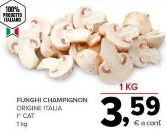 Todis FUNGHI CHAMPIGNON 1 KG offerta