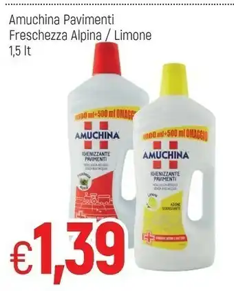 Famila Amuchina Pulizia pavimenti offerta