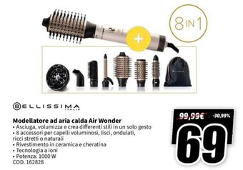 MediaWorld BELLISSIMA Modellatore ad aria calda Air Wonder offerta