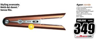 MediaWorld dyson corrale offerta