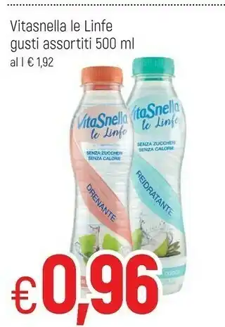 Famila Vitasnella Acqua offerta