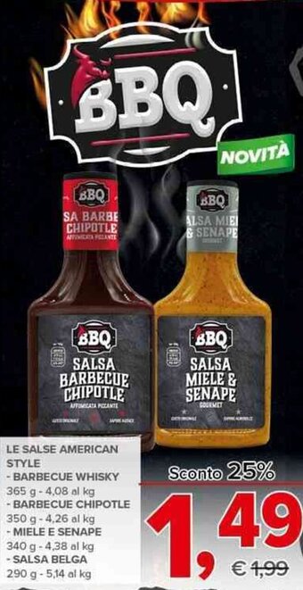 Todis BBQ LE SALSE AMERICAN STYLE offerta