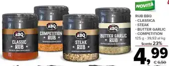 Todis NOVITA RUB BBQ 125 G offerta