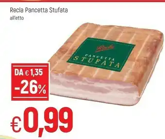 Famila Recla Pancetta offerta