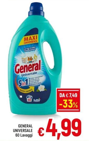 Galassia GENERAL UNIVERSALE 60 Lavaggi offerta