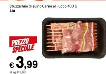 Iper La Grande Aia Stuzzichini Di Suino Carne Al Fuoco offerta