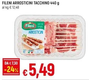 Galassia FILENI ARROSTICINI TACCHINO 440 g offerta