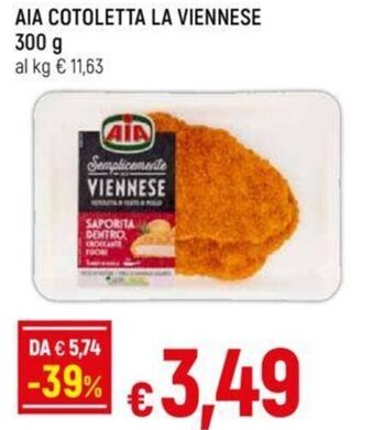 Galassia AIA COTOLETTA LA VIENNESE 300 g offerta