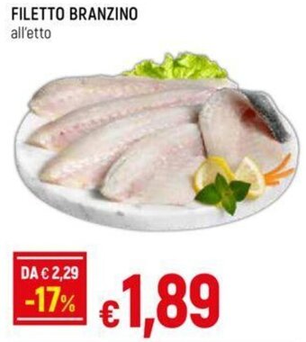 Galassia FILETTO BRANZINO all'etto offerta