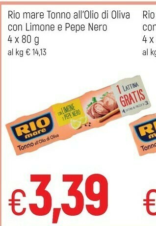 Famila Rio Mare Tonno Rio mare offerta