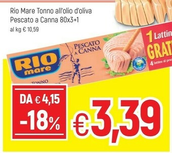 Famila Rio Mare Tonno Rio mare offerta