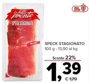 Todis SPECK STAGIONATO 100 g offerta