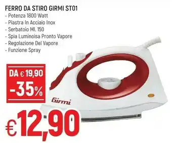 Famila Girmi Ferro da stiro offerta
